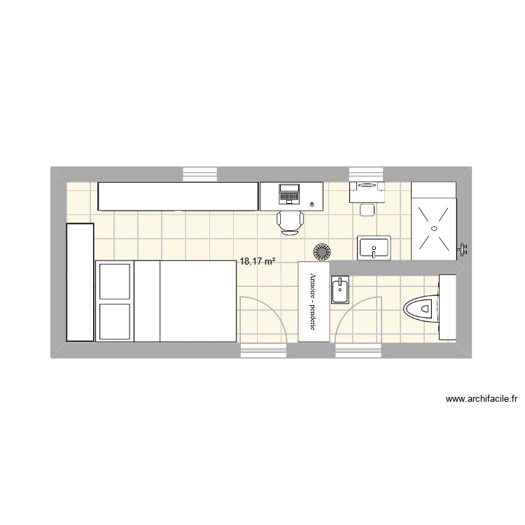 CHAMBRE GIU 2. Plan de 0 pièce et 0 m2