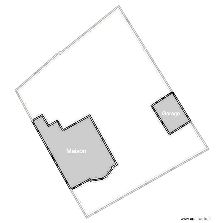 HIRSON 4. Plan de 3 pièces et 747 m2