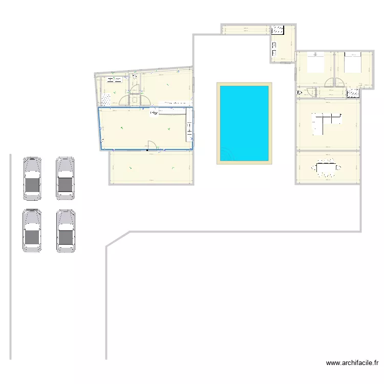 Plan electrique. Plan de 