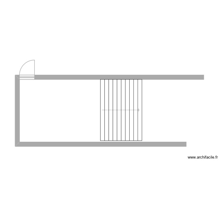 escalier. Plan de 0 pièce et 0 m2 escalier. Plan de 0 pièce et 0 m2