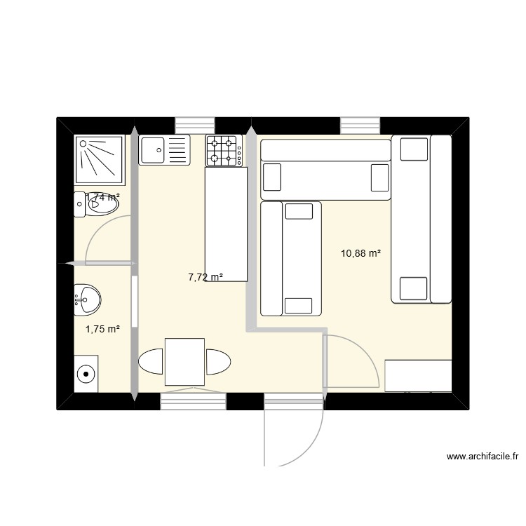 Azizat2. Plan de 0 pièce et 0 m2
