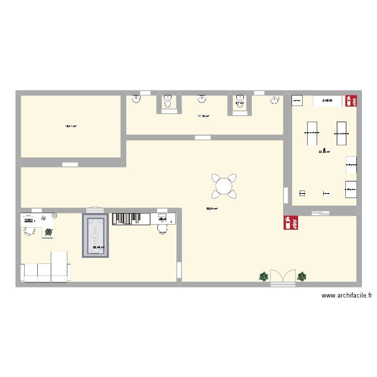 mio. Plan de 0 pièce et 0 m2