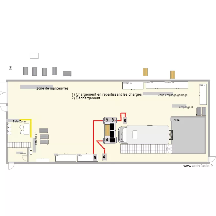 Neuilly entrepôt cat 3 chargement 04/24. Plan de Neuilly entrepôt cat 3 chargement 04/24. Plan de