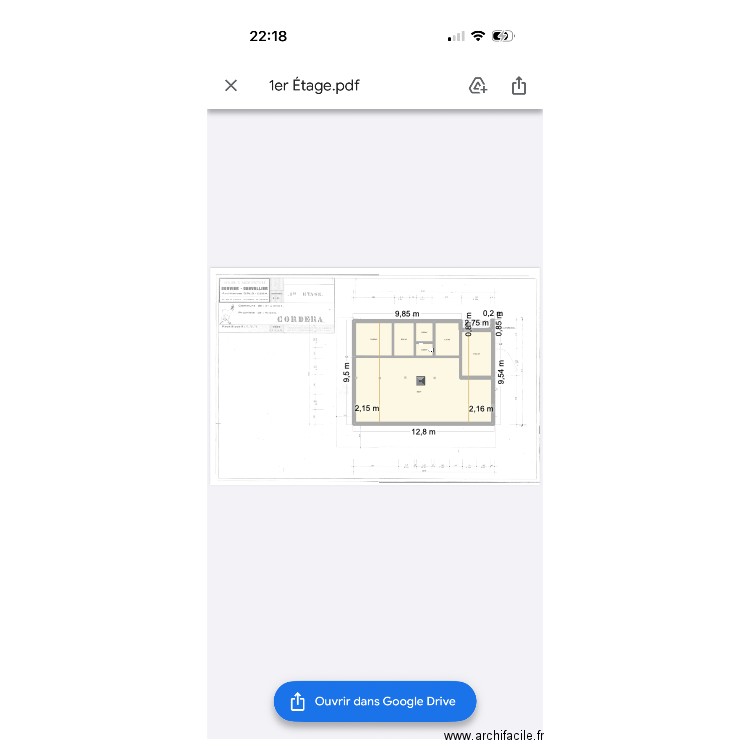 Gaillands RDJ 1.0. Plan de 7 pièces et 108 m2