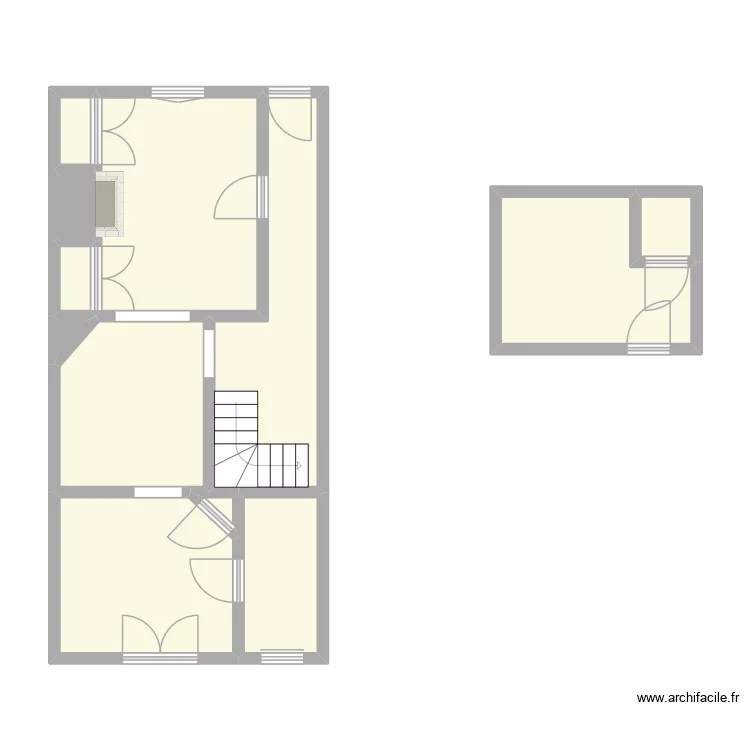 HAZERA - SOTTEVILLE LES ROUEN. Plan de 