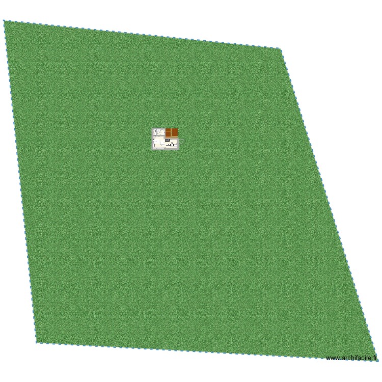 maison paco. Plan de 3 pièces et 30 m2