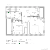 Perenchies Etage meubl&eacute; + elec