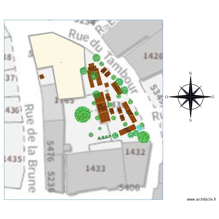 Petito jardin 2024. Plan de 0 pièce et 0 m2