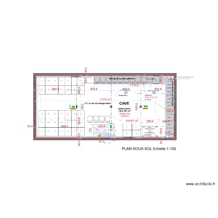 REVILLOT CHAI CAVE. Plan de 0 pièce et 0 m2
