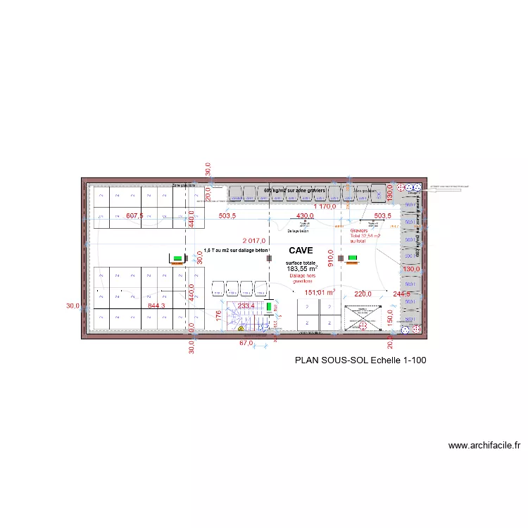 REVILLOT CHAI CAVE. Plan de 0 pièce et 0 m2