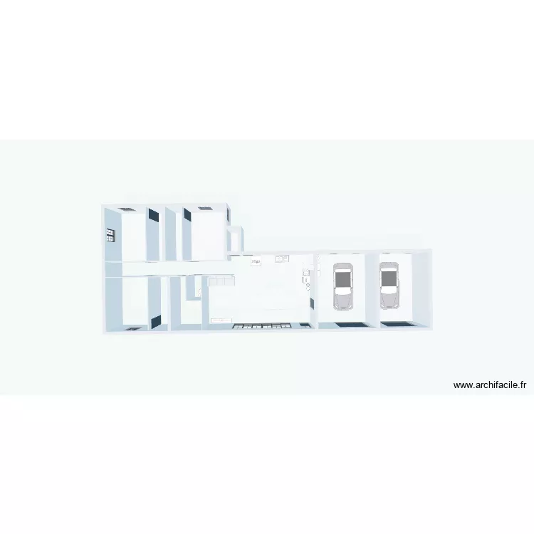 maison 1. Plan de 6 et 60 m² maison 1. Plan de 6 et 60 m²