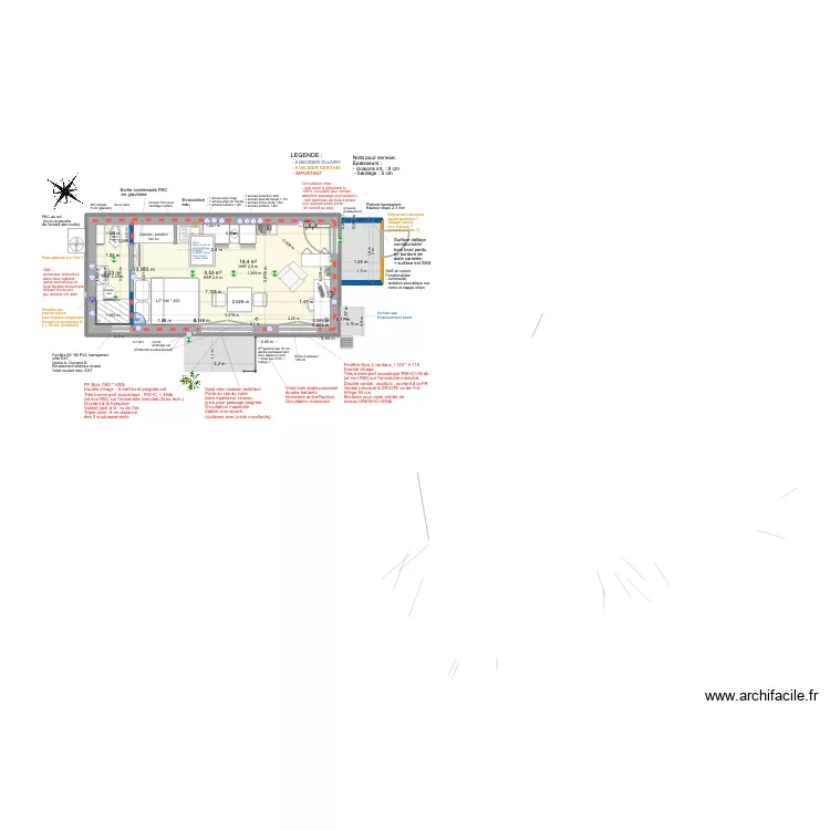 Atelier 5 - Fenetre New. Plan de 3 Pièces et 49 m²