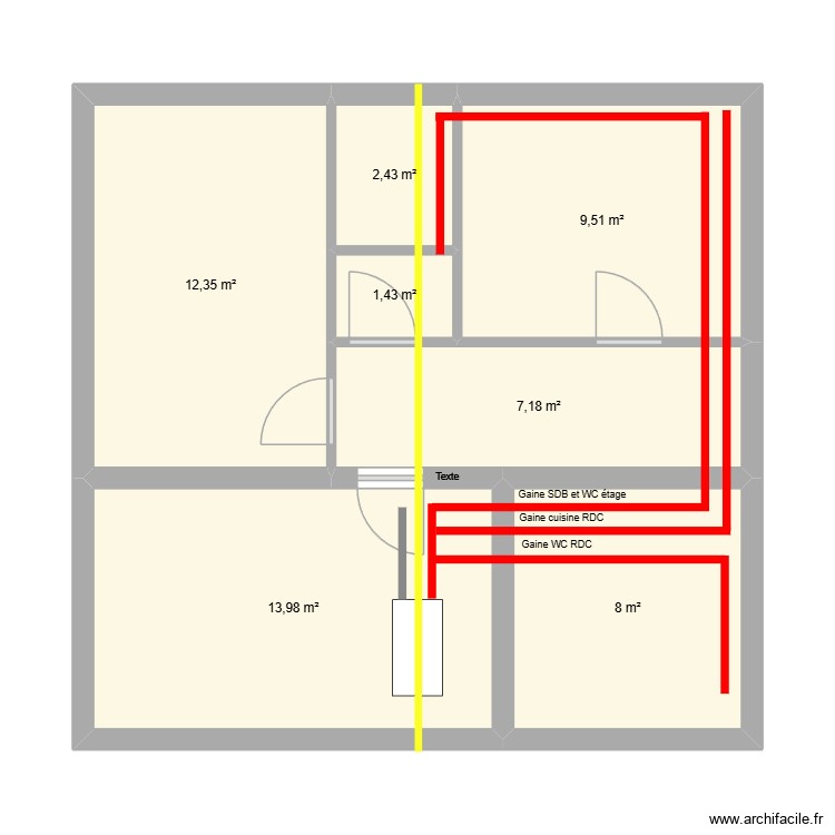 LOUIS DEGERADON. Plan de 0 pièce et 0 m2 LOUIS DEGERADON. Plan de 0 pièce et 0 m2