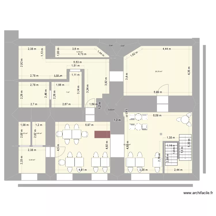 AVP 2 - Niveau -1. Plan de 