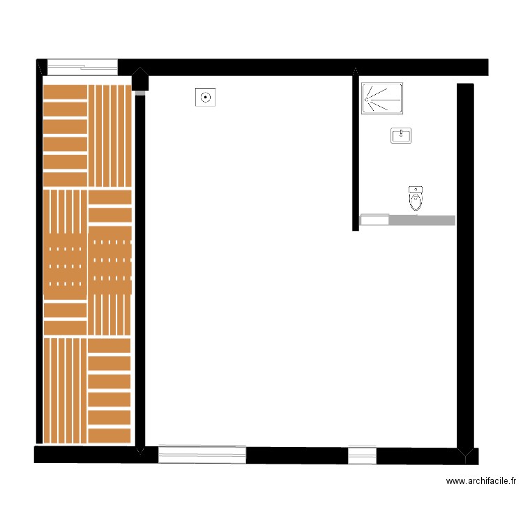 1ER ETAGE GRANGE. Plan de 0 pièce et 0 m2