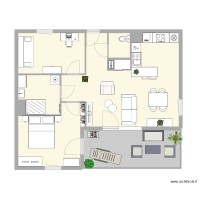Appartement F3 lot 03 Le Clos des Vignes à Hésingue