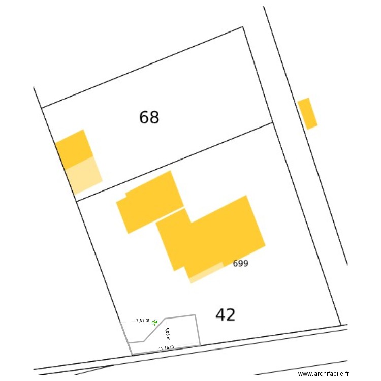 201. Plan de 0 pièce et 0 m2