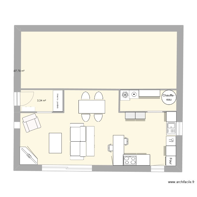 MAISON 1. Plan de 0 pièce et 0 m2