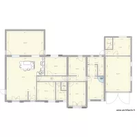 maison cuisine V4 Veranda modif mur cuisine