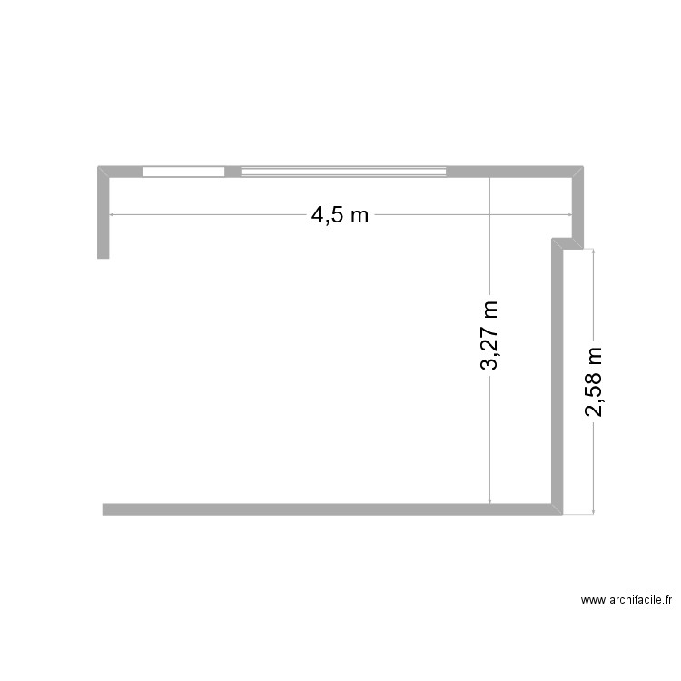 Chambre Marie. Plan de 0 pièce et 0 m2