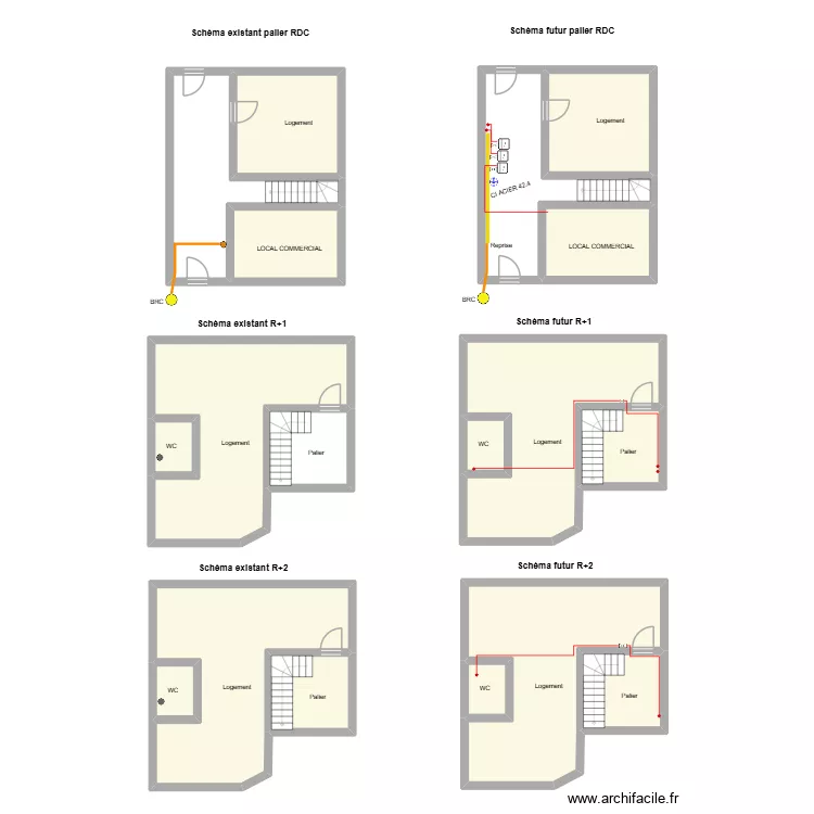 23 PST PTM. Plan de 18 pièces et 270 m²
