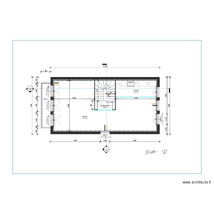 SENG 1ER CHAUFFAGE. Plan de 0 pièce et 0 m2