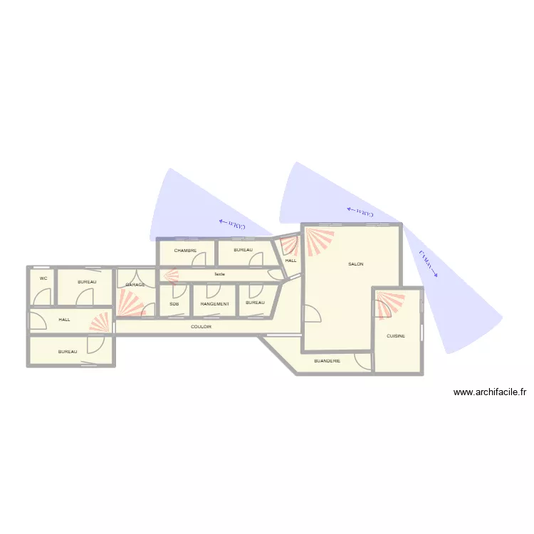 PLAN POURBAIX 2. Plan de 14  et 48 m²