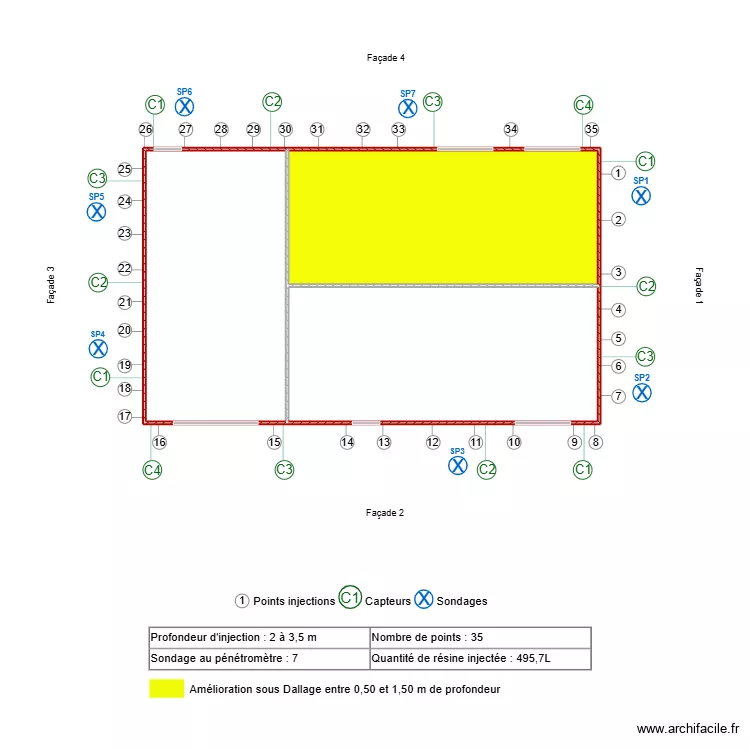 CALVEZ. Plan de 3 et 59 m² CALVEZ. Plan de 3 et 59 m²