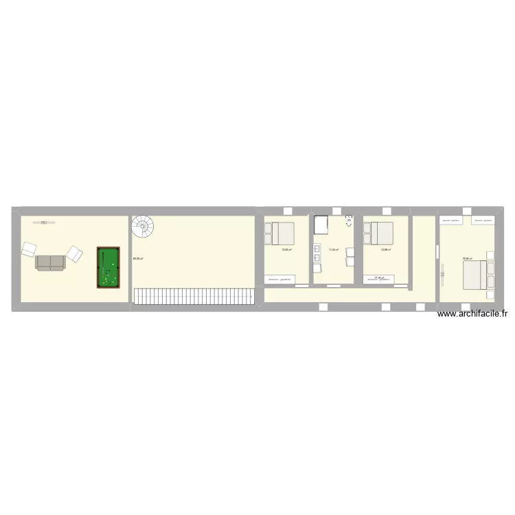 haut. Plan de 6 et 153 m² haut. Plan de 6 et 153 m²