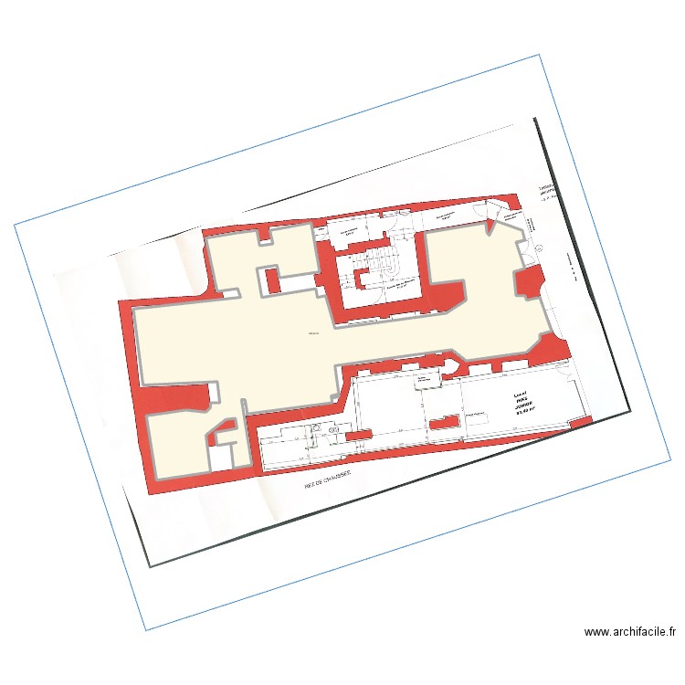 PEPITES. Plan de 1 pièce et 224 m2