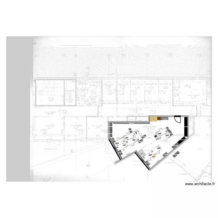 Quartier-CIRFA. Plan de 