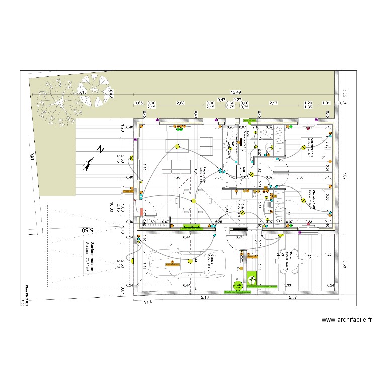 SCI QUEMA IMMO ELEC 1. Plan de 0 pièce et 0 m2