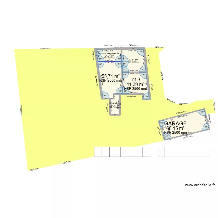 DOMAINE LA PALOMA COMPLET. Plan de 