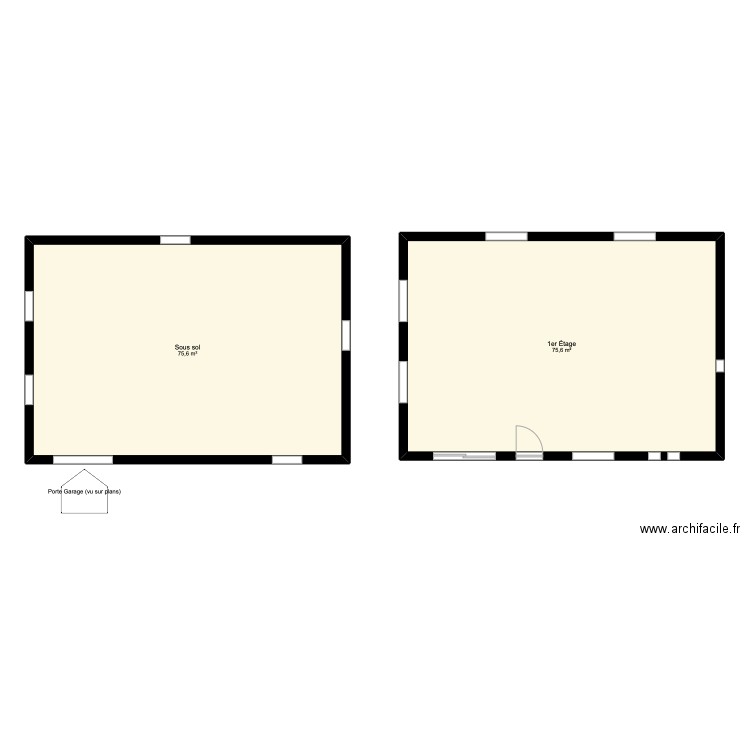 Plumet. Plan de 0 pièce et 0 m2