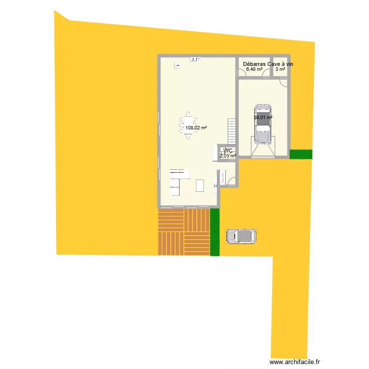 homegovenetagev2. Plan de 5 pièces et 159 m²