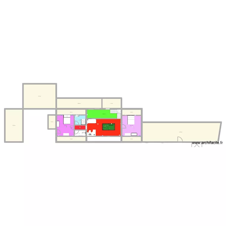 plan nu etage elec. Plan de 16 pièces et 247 m² plan nu etage elec. Plan de 16 pièces et 247 m²