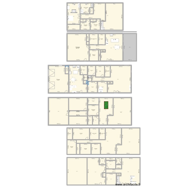 Maison. Plan de 0 pièce et 0 m2