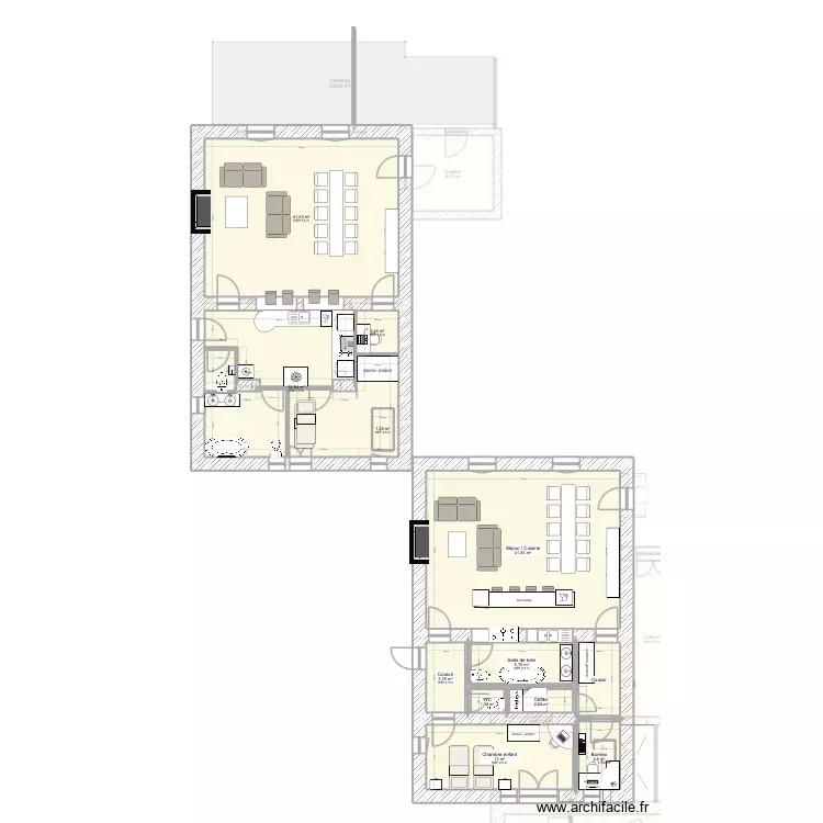 Bastide des Romarins edit2. Plan de 32 Pièces et 314 m² Bastide des Romarins edit2. Plan de 32 Pièces et 314 m²