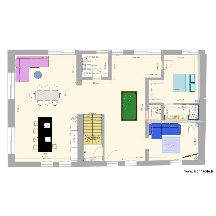 Maison Ecuelles Version 24042024 . Plan de 10 pièces et 285 m2