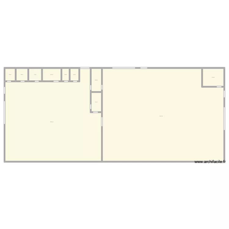 batiment claas. Plan de 