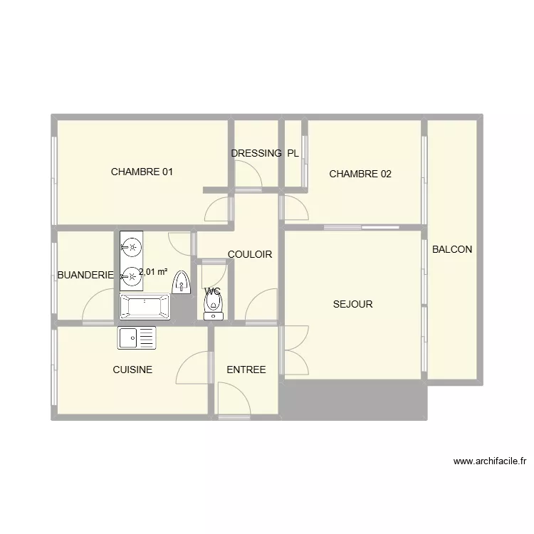 APPART PARC DES CEDRES. Plan de APPART PARC DES CEDRES. Plan de