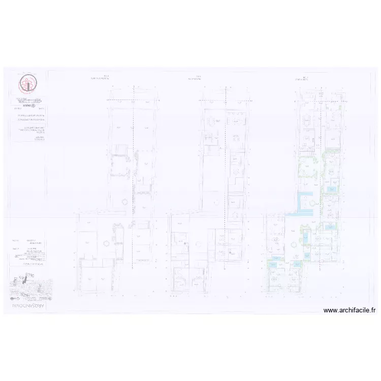 Amarati actuel. Plan de Amarati actuel. Plan de