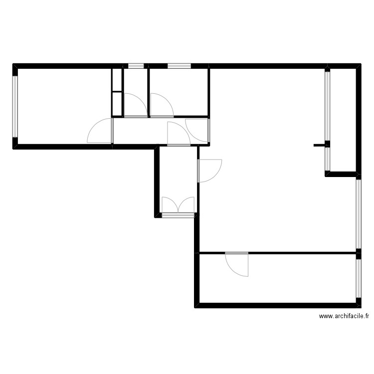 Michel. Plan de 6 pièces et 224 m2