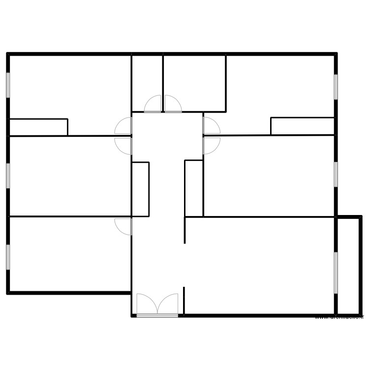 Ceresco. Plan de 10 pièces et 1073 m2