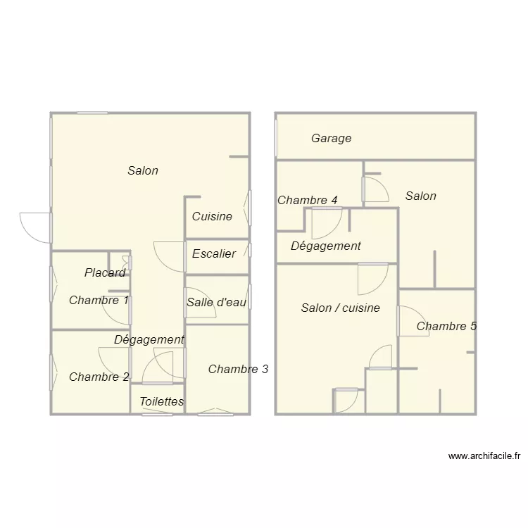 Croquis SOUSA. Plan de 