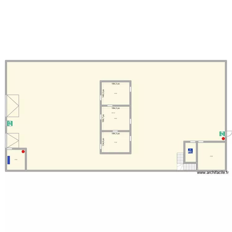 lennox nouveau. Plan de 7 pièces et 699 m²