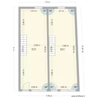 2eme etage ( duplex )