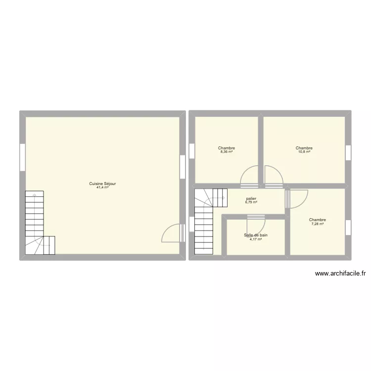 236 clarke. Plan de 6 et 79 m² 236 clarke. Plan de 6 et 79 m²