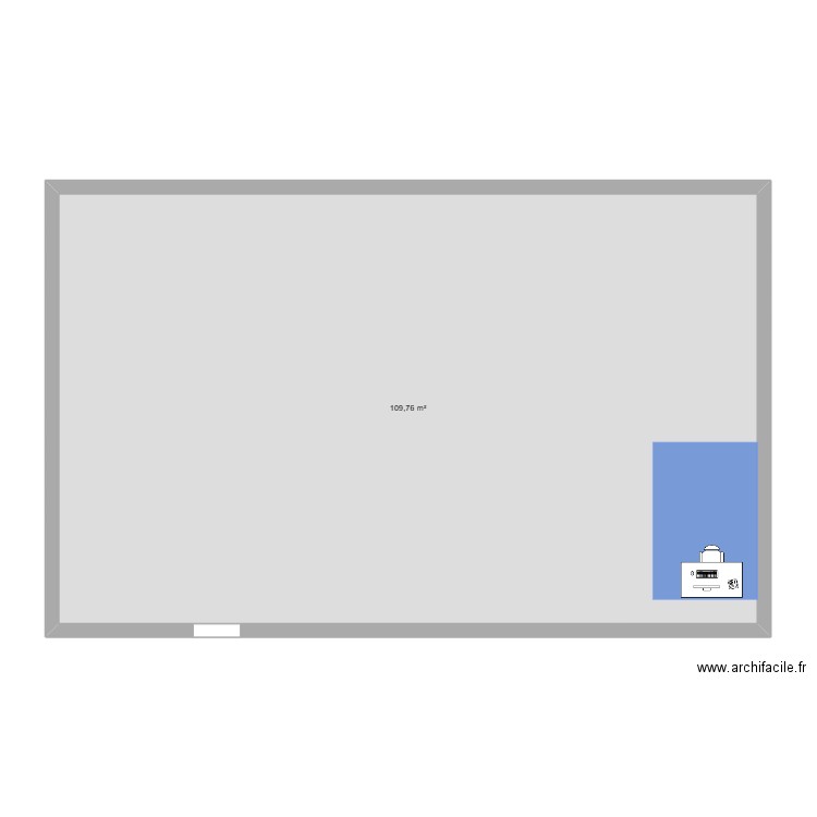 SEFALO RECEPTION AVANT. Plan de 1 pièce et 110 m2