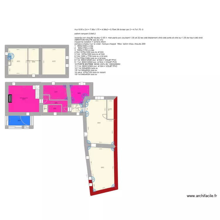gabereau. Plan de 15 et 221 m² gabereau. Plan de 15 et 221 m²